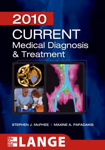 خرید و دانلود نسخه کامل کتاب Current Medical Diagnosis and Treatment 49th Edition (Lange Current Series)