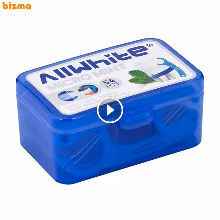 نخ دندان آل وایت مدل MICRO MINT بسته 54 عددی