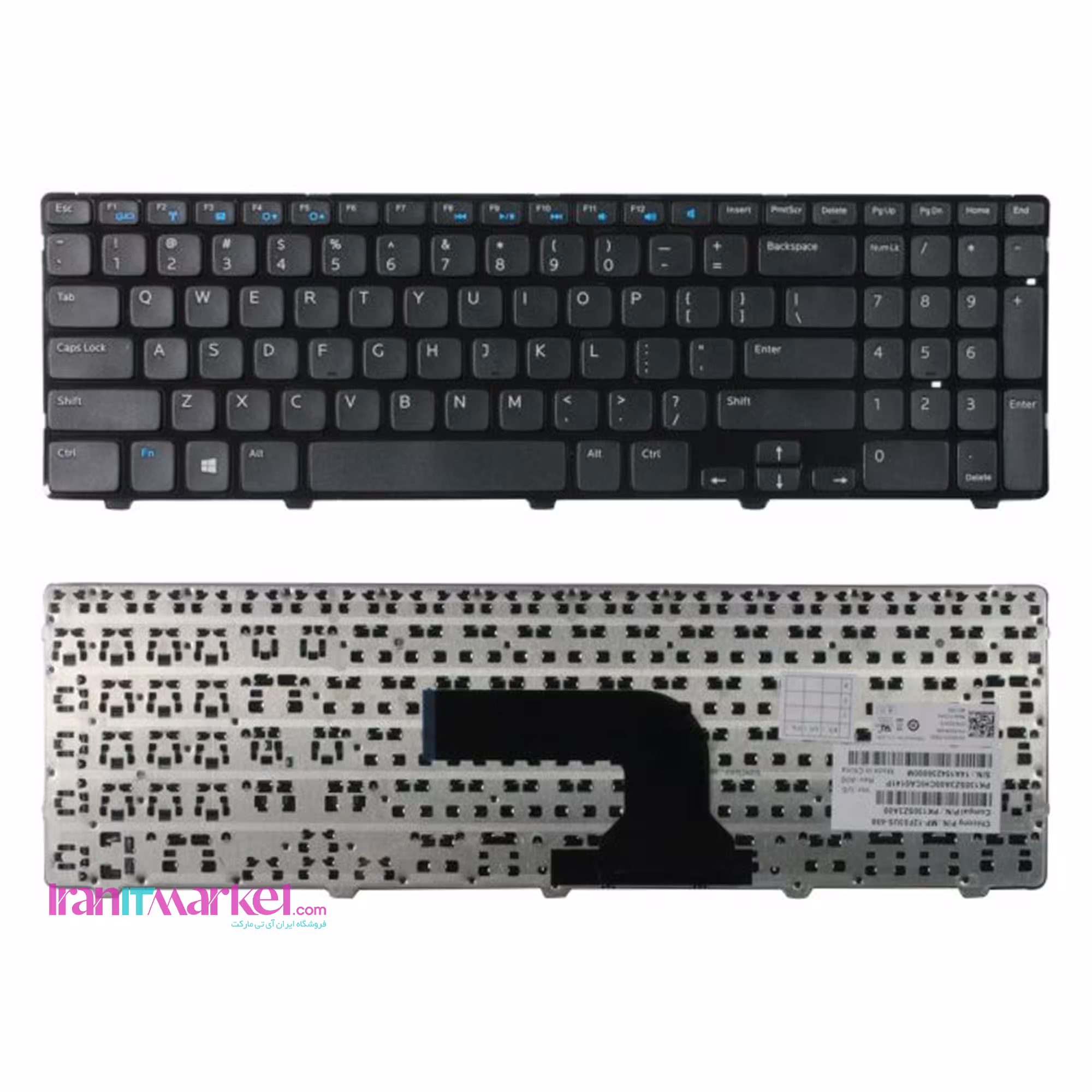 کیبورد لپ تاپ دل KEYBOARD DELL Inspiron M731R