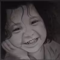 سفارش طراحی چهره پرتره سیاه قلم 50در50پرتره