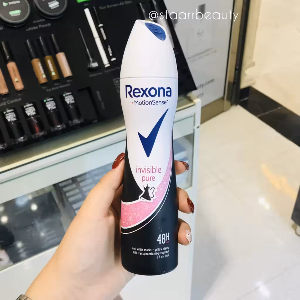 اسپری ضد تعریق زنانه رکسونا invisible pure