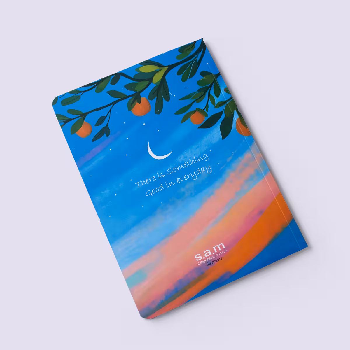 دفتر خطدار 60 برگ درخت سم (s.a.m)