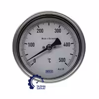 ترمومتر تاشو صفحه 10 سانت دنباله 10 سانت 500 ویکا WIKA