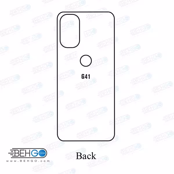 برچسب پشت گوشی موتورولا Motorola G41