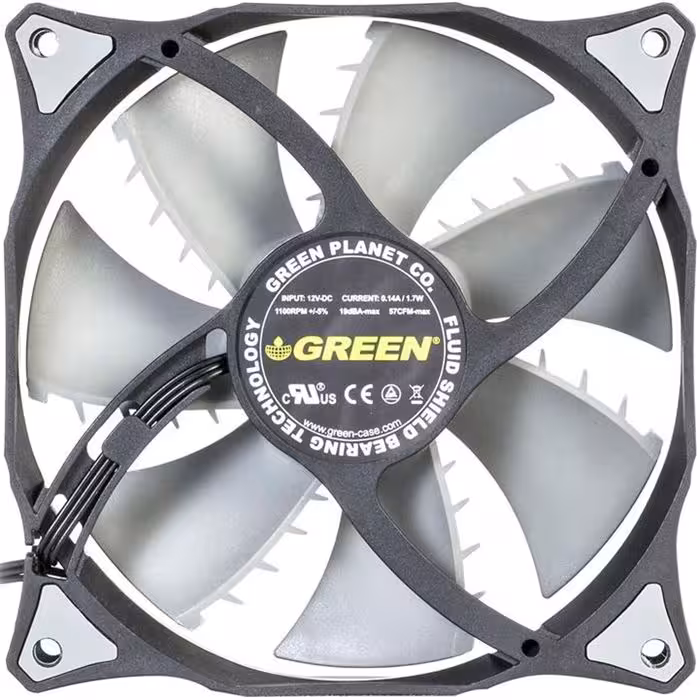 فن کیس گرین GF120-FSB