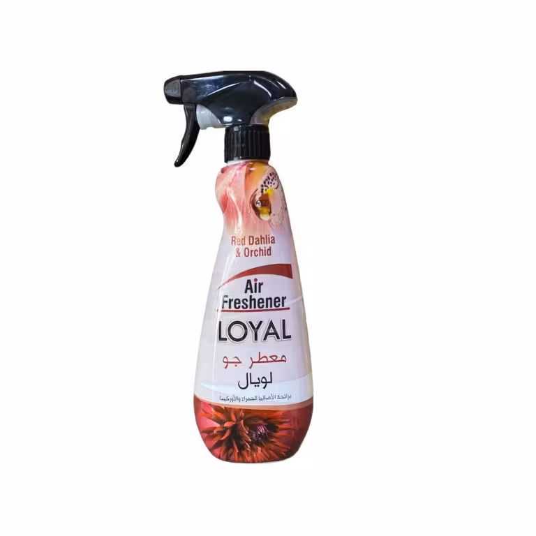 اسپری خوشبو کننده هوا لویال 450 میل رایحه گل محمدی قرمز و ارکیده