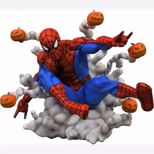 فیگور اسپایدرمن Spiderman pumpkin Bomb اورجینال وارداتی