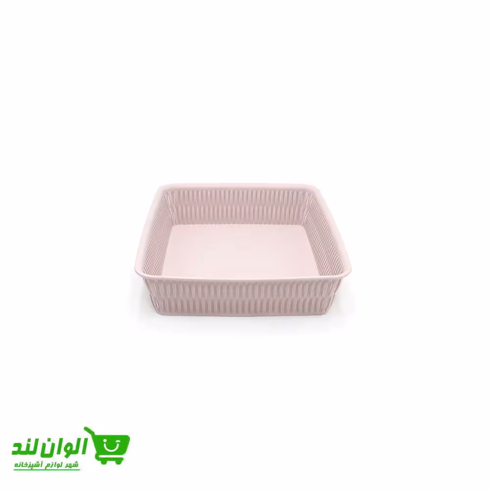سبد ارگانایزر همه کاره مستطیل لیمون مدل بامبو بزرگ کد 22004