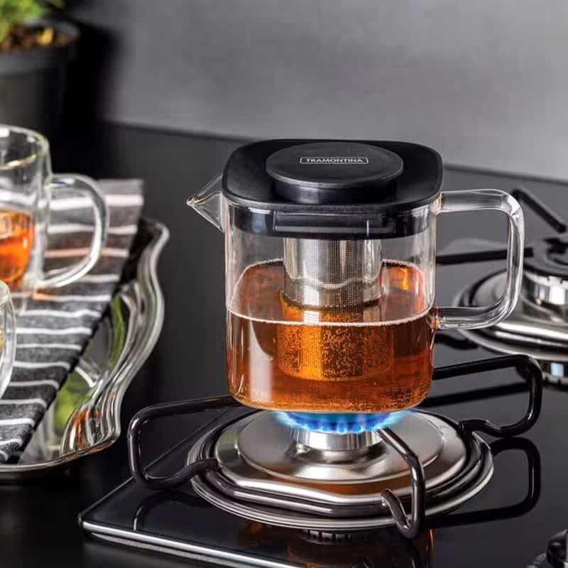 قوری پیرکس مادام کوکو مدل مربع