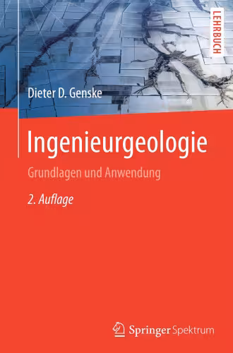 خرید و دانلود نسخه کامل کتاب Ingenieurgeologie: Grundlagen und Anwendung