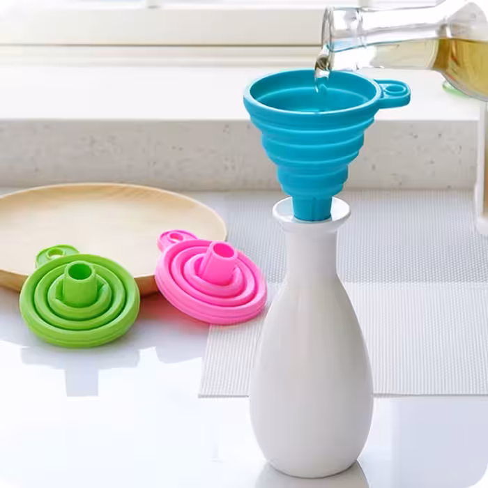 قیف تاشو سیلیکونی | amazonchi