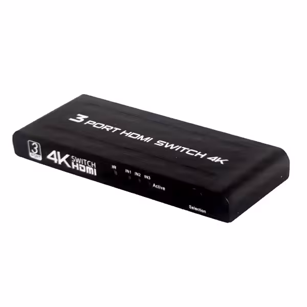 دیتا سوئیچ 3 پورت HDMI  واصل VASEL VSL-4K301