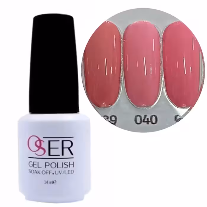 لاک ژل ناخن اوسر شماره 040 OSER GEL PULISH