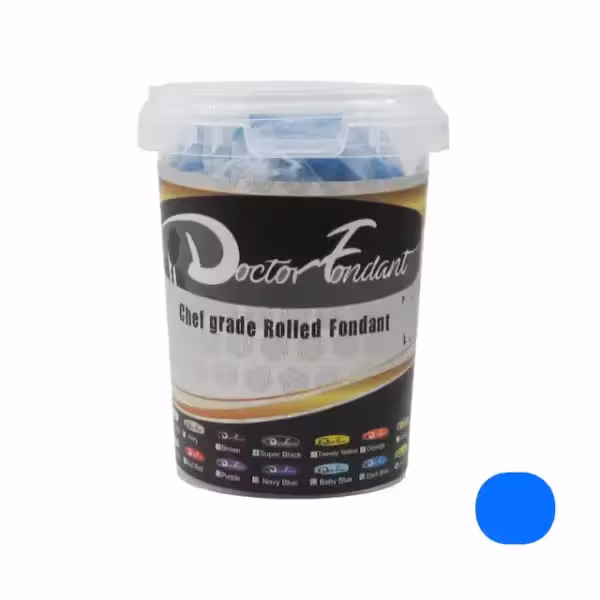 فوندانت آبی 200 گرمی دکترفوندانت