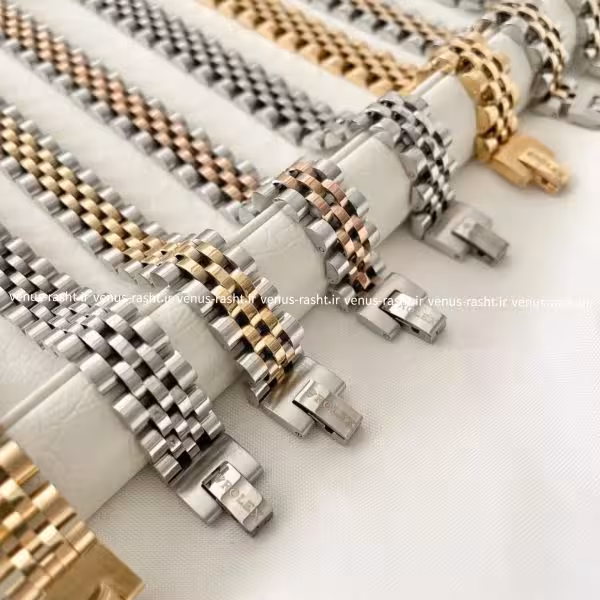 دستبند رولکس اصل استیل کد 1717