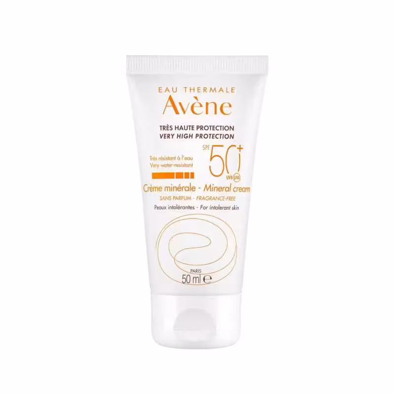 کرم ضد آفتاب مینرال کرمی  SPF50 اون Avene