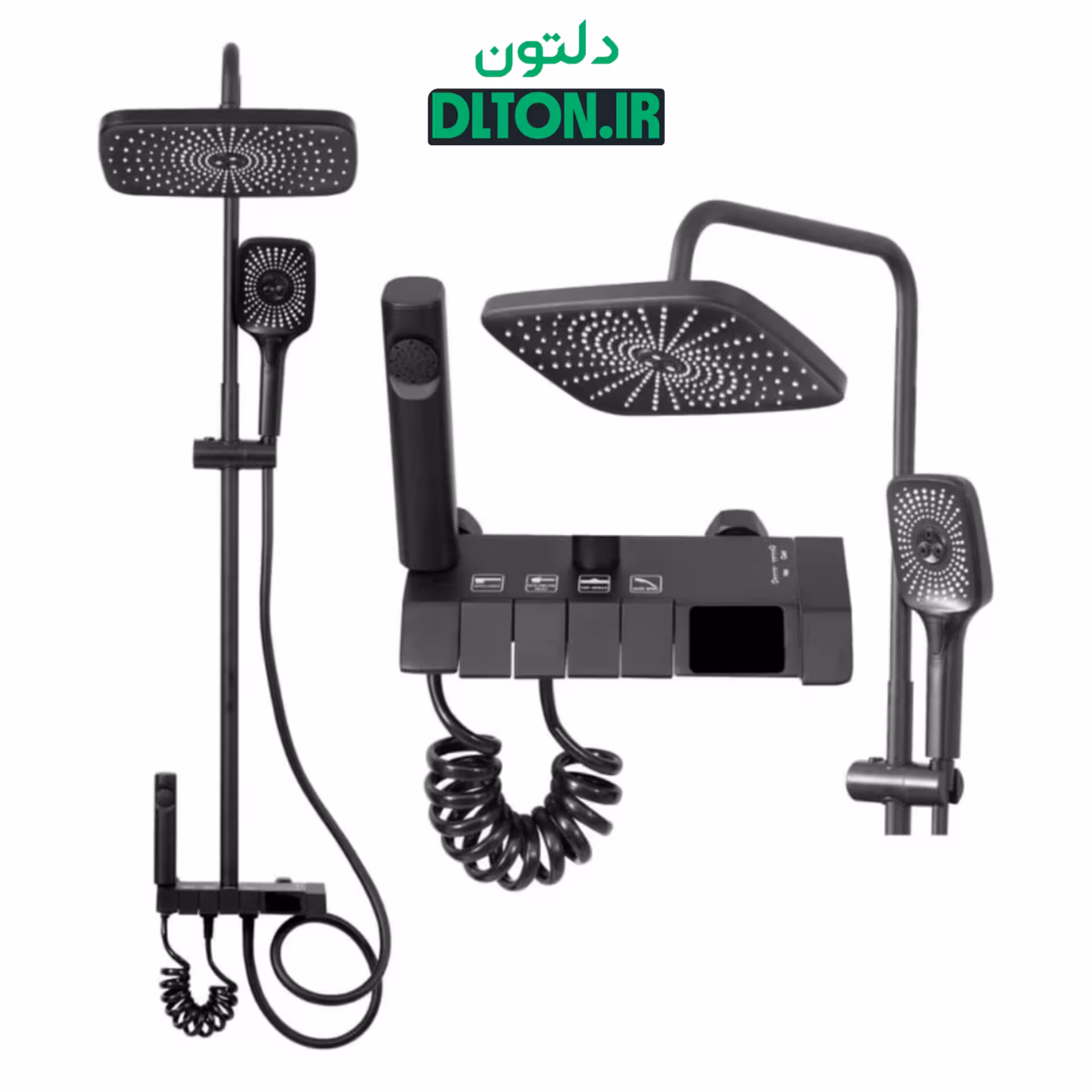 دوش حمام هوشمند دیجیتال مدل پیانویی گرید A