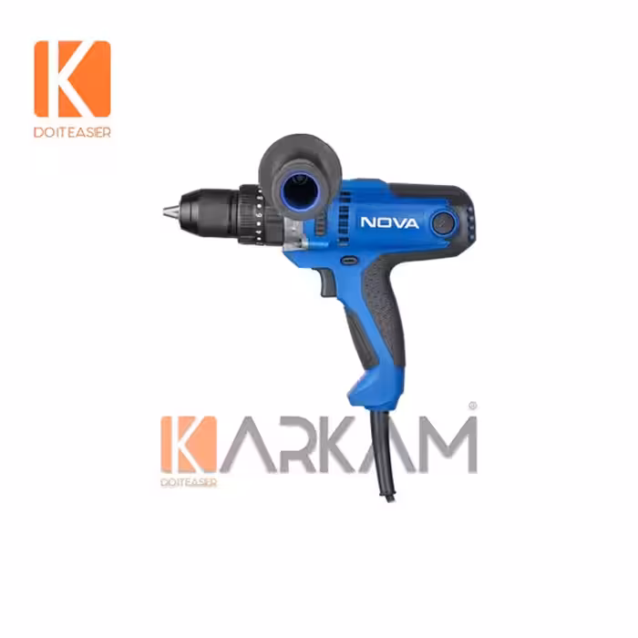 پيچگوشتی برقی چکشی صنعتی 13 ميليمتر 450 وات 2155 نوا