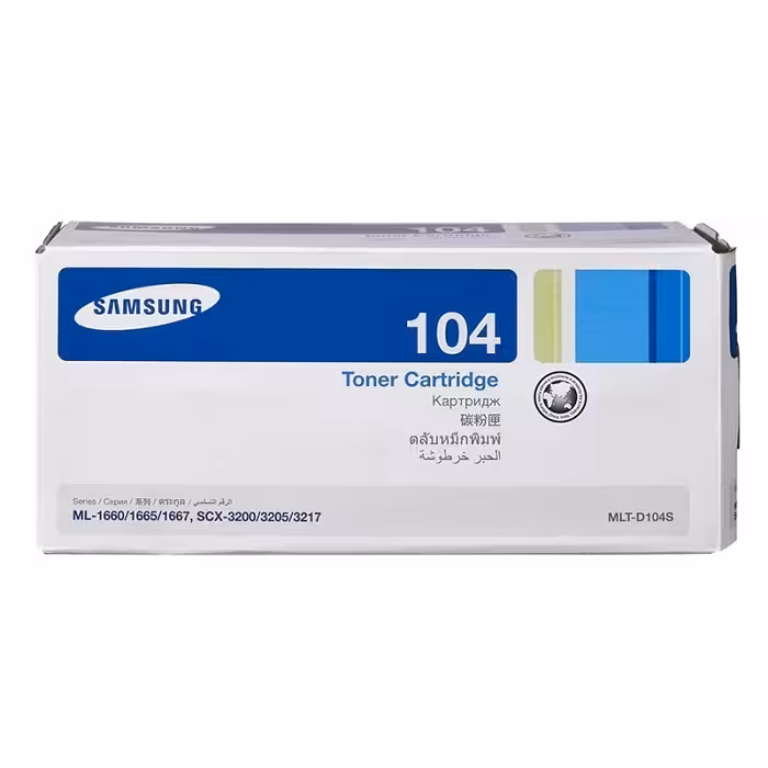 تونر کارتریج مشکی سامسونگ MLT-D104S – طرح