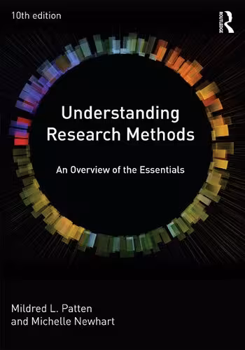 خرید و دانلود نسخه کامل کتاب Understanding Research Methods: An Overview Of The Essentials