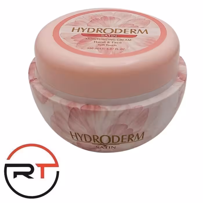 کرم آبرسان دست و صورت هیدرودرم مدل SATIN کاسه ای 150 میلی