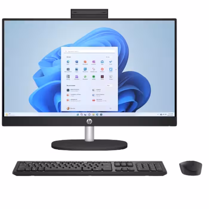 خرید و قیمت کامپیوتر آل ‌این ‌وان اچ ‌پی 24 اینچی مدل HP 24-CR0049L i5 8GB 512GB SSD Intel UHD