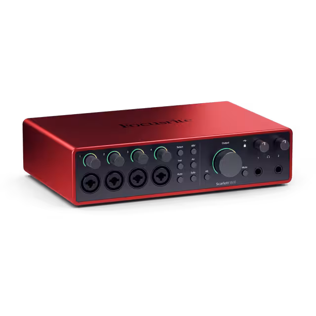 کارت صدا فوکوسرایت Focusrite Scarlett 18i16 4th Gen