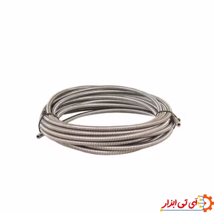 فنر لوله بازکنی فشرده فولادی 7 میلیمتر 20 متری میلاد مخصوص دریل مدل 3039/20