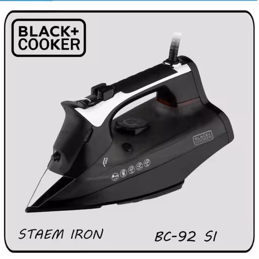 اتو بخار دستی بلک اند کوکر مدل 92 / BLACK  COOKER BC-92 SI