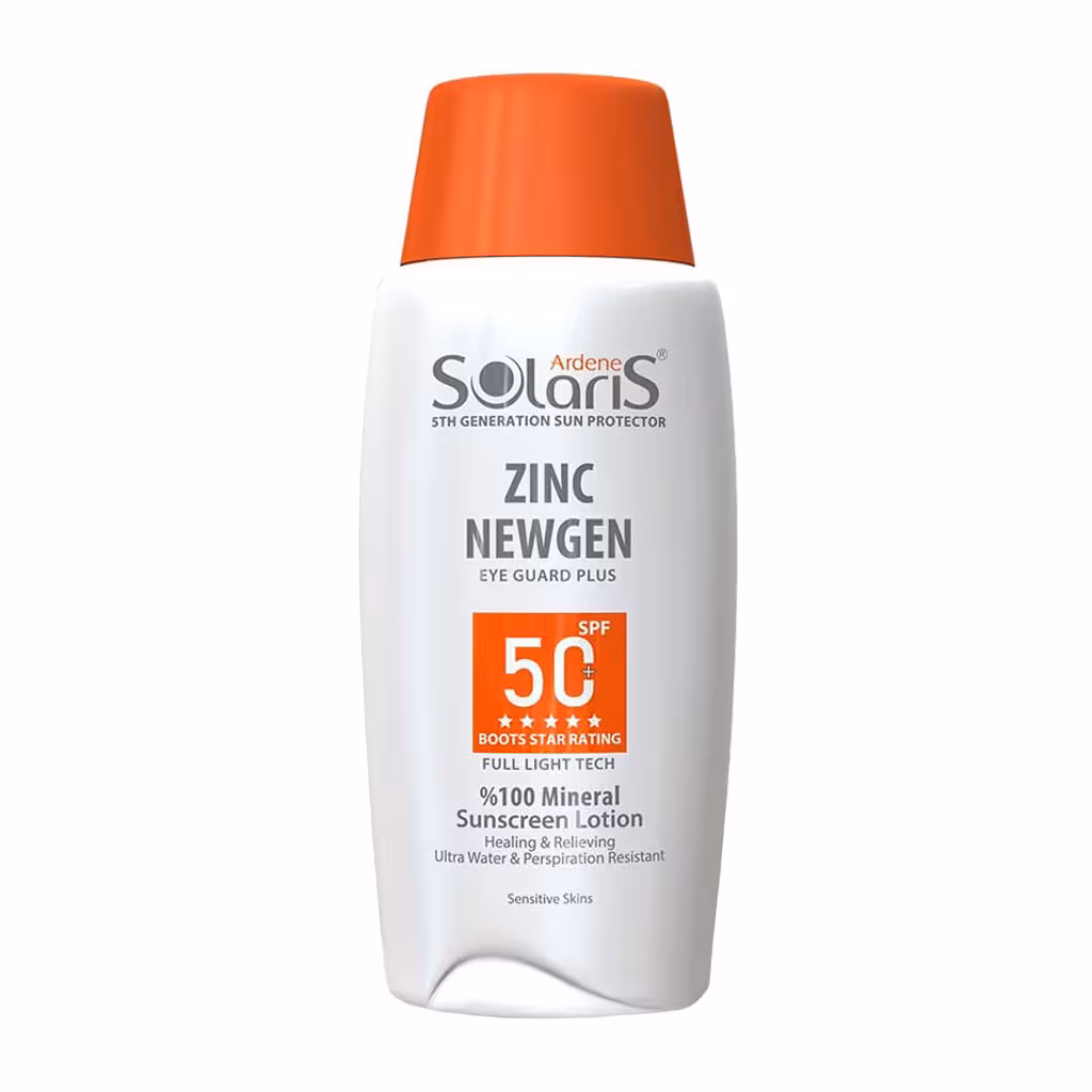 لوسیون ضد آفتاب فیزیکال زینک نیوژن SPF50 حجم 100 میلی لیتر آردن سولاریس Ardene Solaris