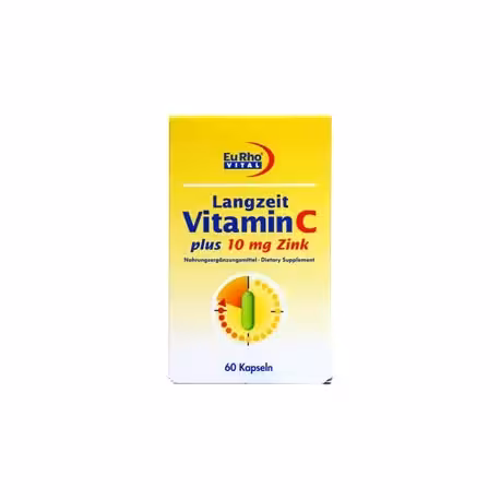 یوروویتال کپسول سی زینک پلاس10/جعبه ای