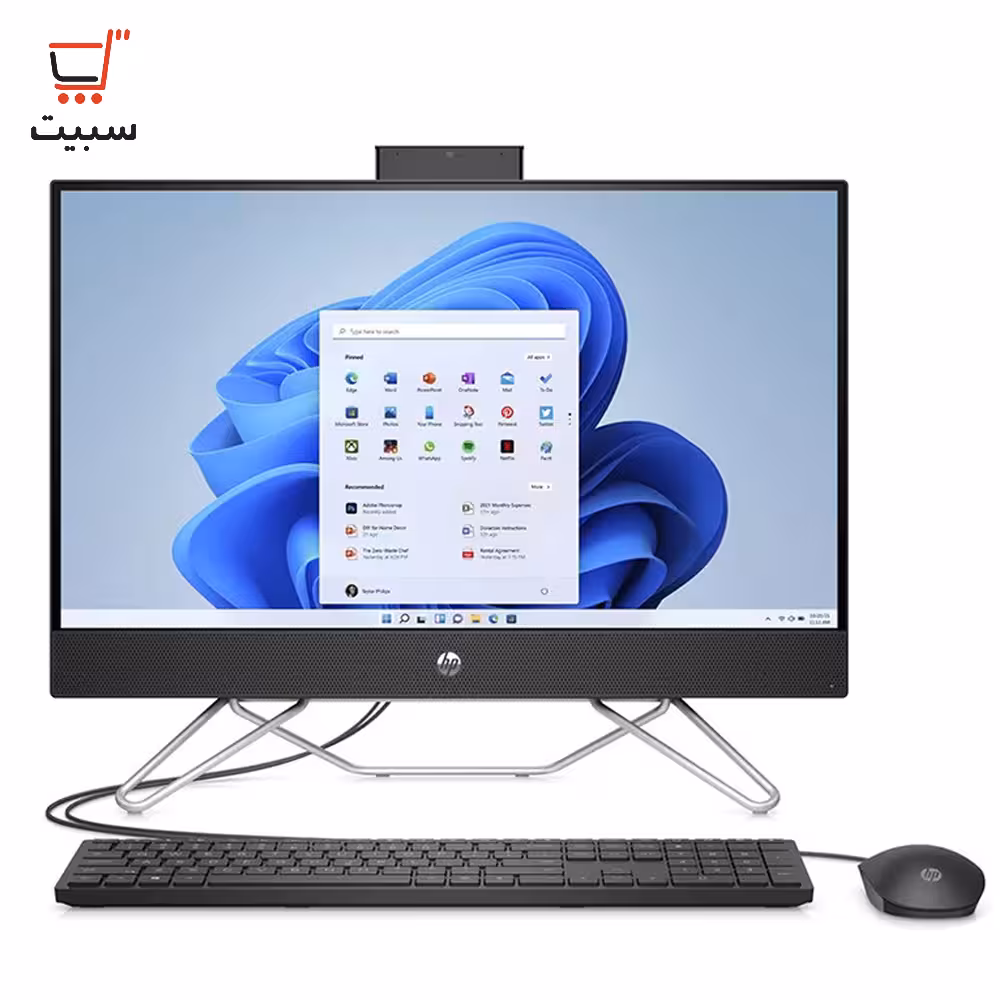 آل این وان 23.8 اینچی اچ پی مدل CB1292NH i3 1215U 8G 512SSD Intel FHD
