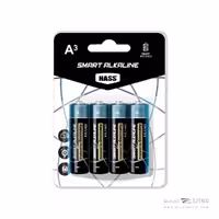 باتری نیم قلمی آلکالاین اسمارت4عددی ناس کد524