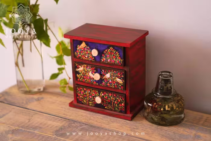 شلف رومیزی طرح باغ