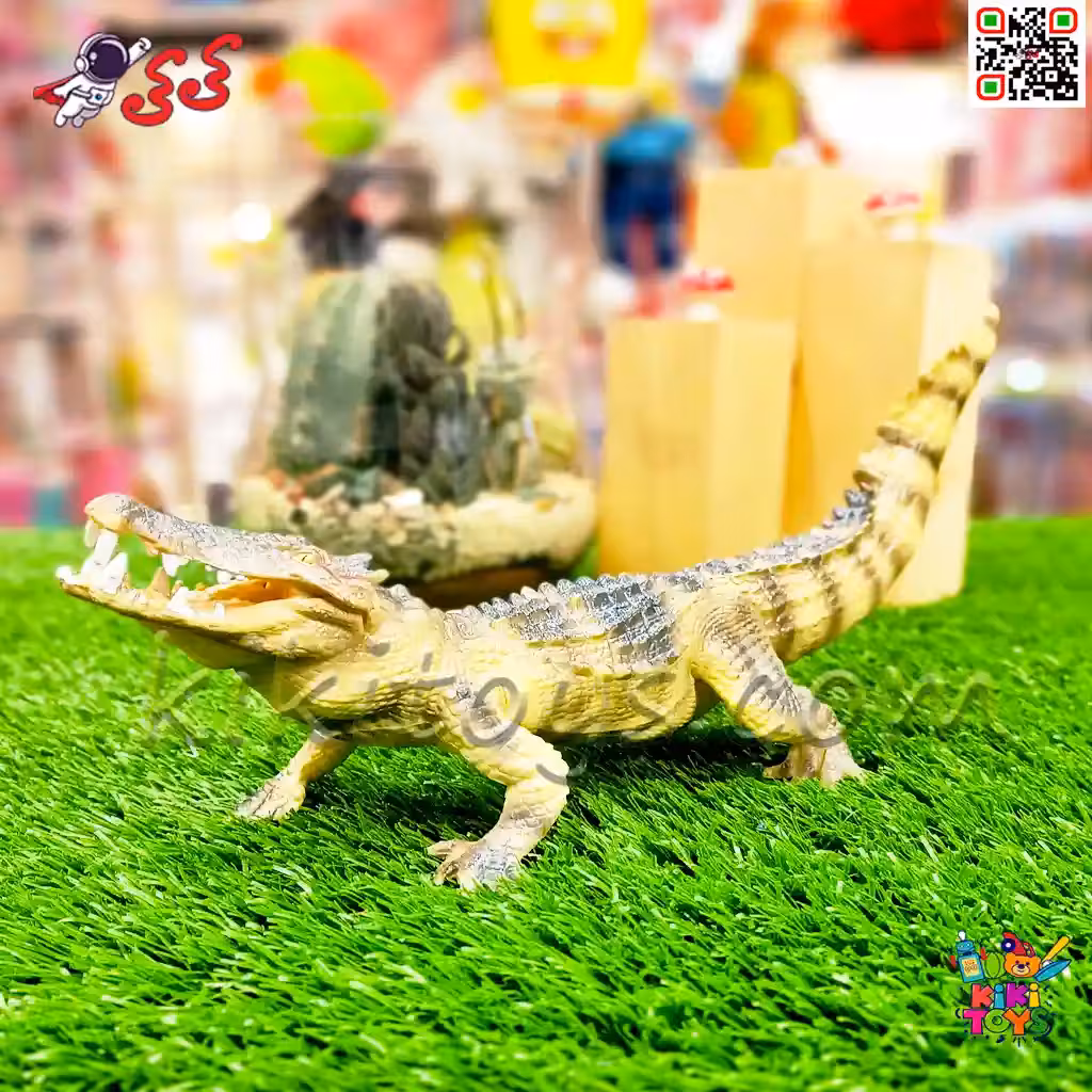 فیگور حیوانات ماکت تمساح اسباب بازی Crocodile figure 923