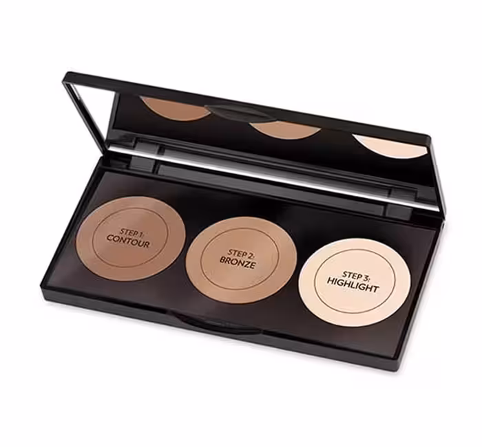 کیت کانتورینگ پودری سه رنگ گلدن رز Golden Rose