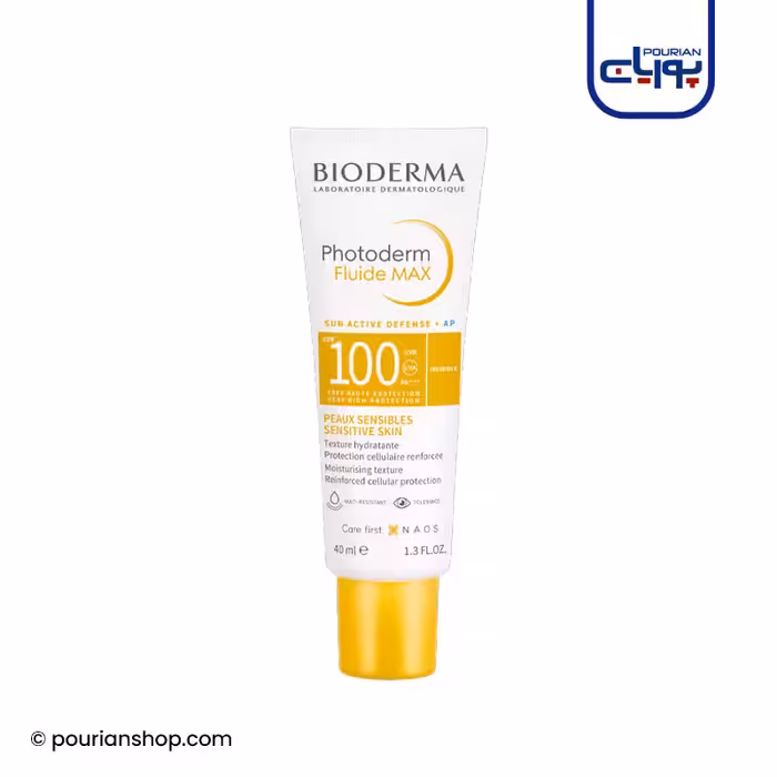 ضد آفتاب بایودرما فتودرم فلوئید بی رنگ اینویزیبل_ SPF100_BIODERMA PHOTODERM FLUIDE