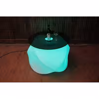 میز عسلی نورانی (led) جلو مبلی مدل اکس (x) ارتفاع 52 سانتیمتر