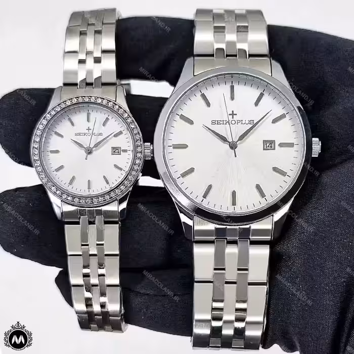 ساعت ست زنانه و مردانه سیکو نقره ای PH-1031