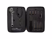 ست ابزار جعبه آلومینیومی آچار فرانسه دار کد A138