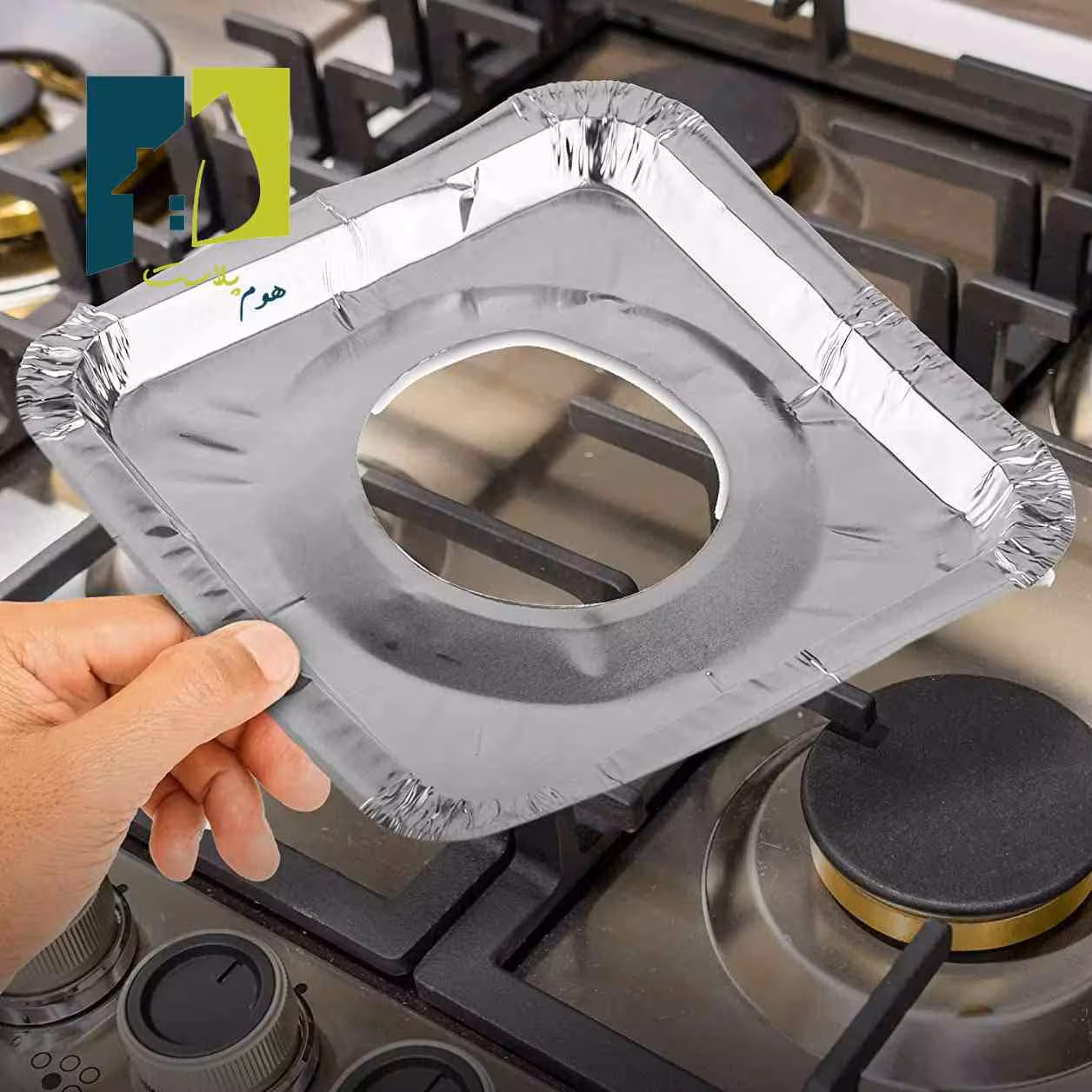 فویل قالبی آلومینیوم اجاق گاز پنج عددی