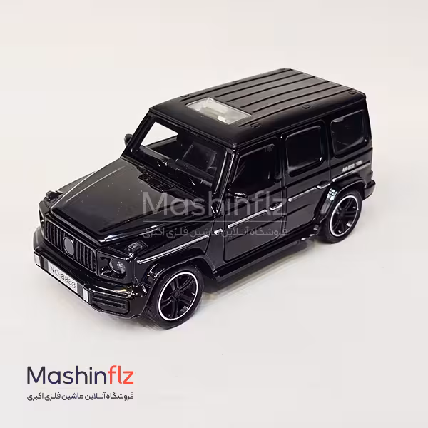 ماشین فلزی مرسدس بنز جی کلاس سایز 17 سانتی 4 درب بازشو چراغ دار کد 20116