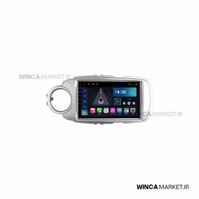 مانیتور تویوتا یاریس 2013-2016 سری S500 BLU-RAY مدل GL855 برند وینکا WINCA