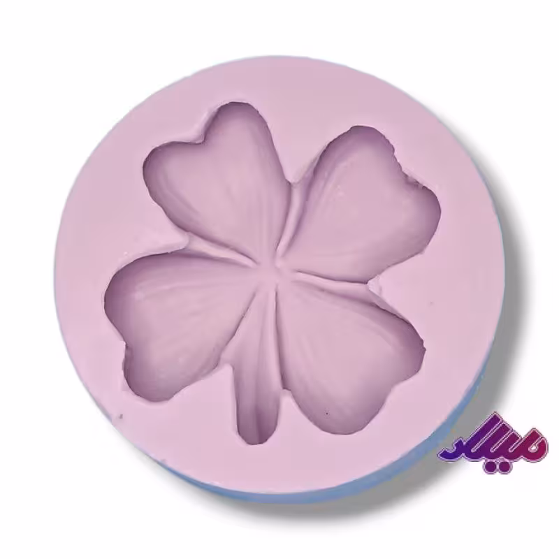 قالب سیلیکونی گل شبدر قطر 8.5 سانت