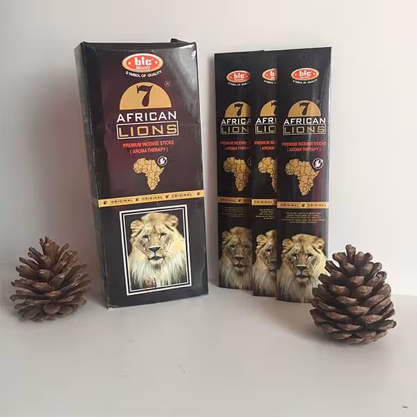 عود شاخه ای شیر بیک Bic African Lions Incense Sticks