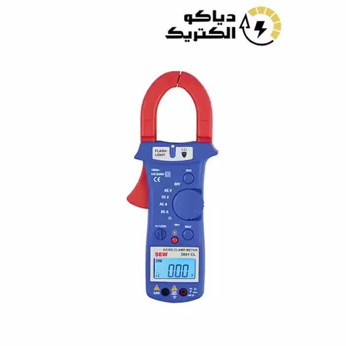 آمپر متر کلمپی 1000 آمپر AC/DC اس ای دبلیو SEW 3801CL