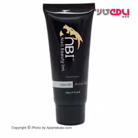 پلی ژل ان بی آی شماره 001 clear وزن 60 گرم