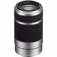 Sony E 55-210mm f/4.5-6.3 OSS Lens (Silver)