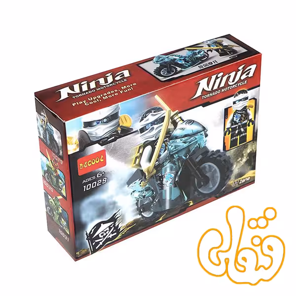 ساختنی لگو نینجاگو با موتور Zane 10029