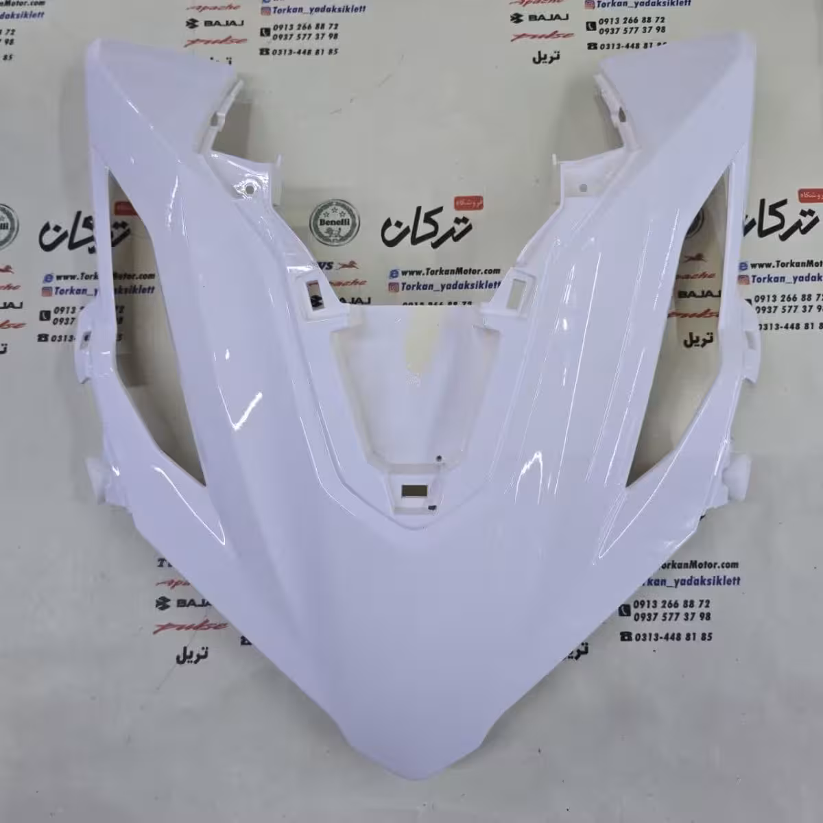 قاب ( کاور ) رو بوقی موتور طرح کلیک 170 و واریو 170 و 160 ( سفید براق ) خارجی